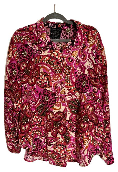 Dreams Of Vivanna Silk Shirt - Multi