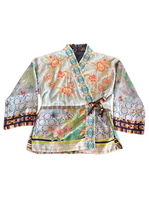 Teagan Reversible Floral Kimono