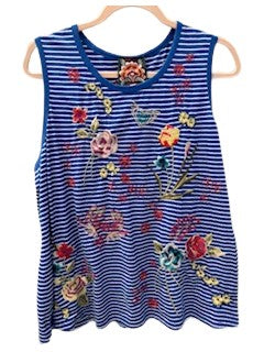 Jessi Knit Tank - Stripe