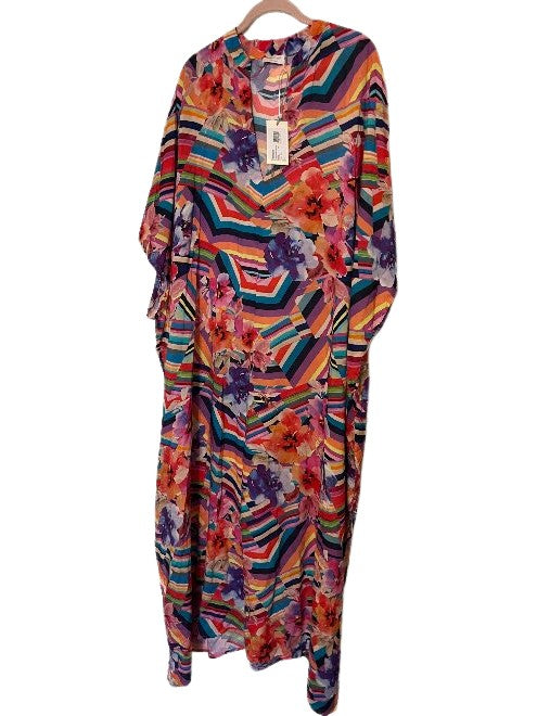 Summer Stripes Maxi Kaftan - Summer Stripes