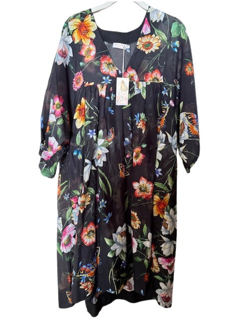 Ombre Garden Easy Cover-Up Dress - Ombre Garden