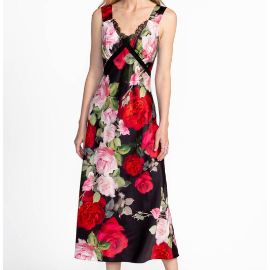 Joyelle Slip Midi Dress - Maria Rosa