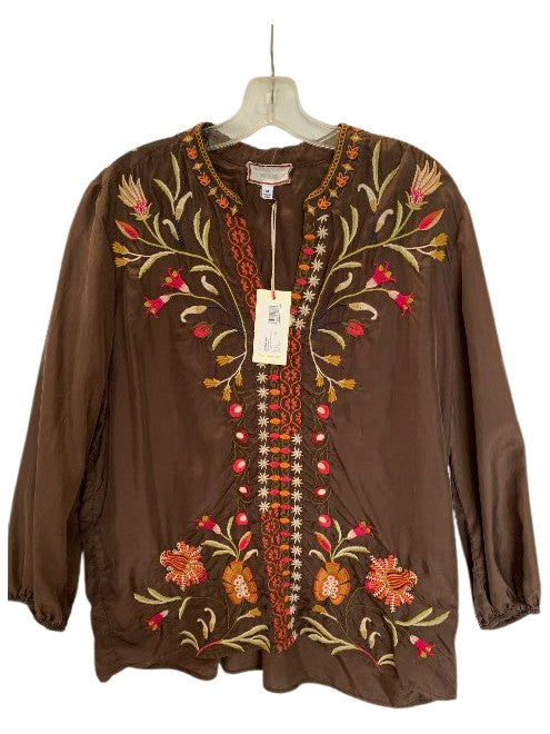 Rosalva Paris Effortless Blouse - Chocolate
