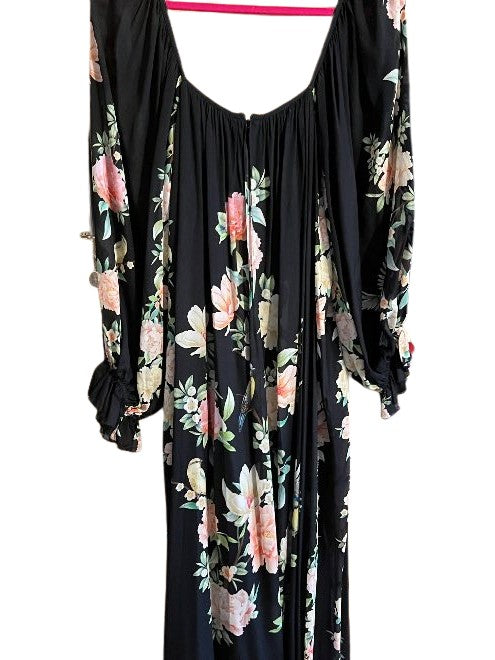 Byrdie Viscose Midi Dress - Black