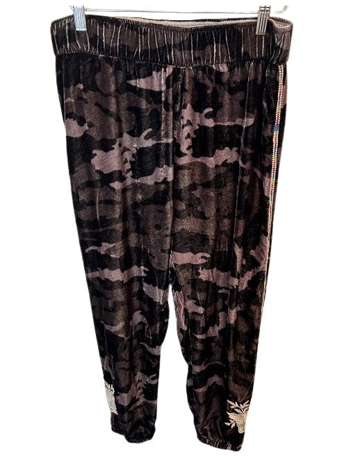 SANTAL VELVET JOGGER - MOONLIGHT CAMO