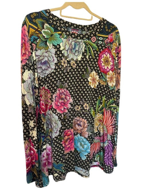 Fagan Favorite L/S Crew Neck Swing Tee - Multi