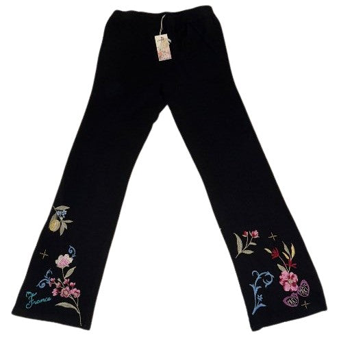 Paris Baby Boot Legging - Black