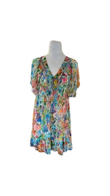 Margareta Mini Dress - Wild Blooms