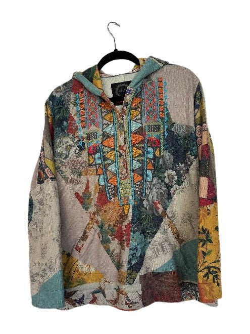 Delia Pull Over Hoodie - Multi
