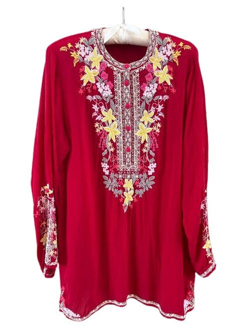 Liliana Tunic - Wild Cherry