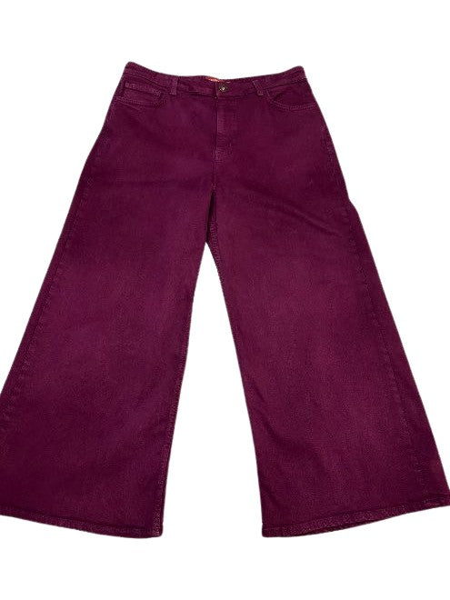 MADEMOISELLE WIDE LEG JEAN - POTENT PURPLE