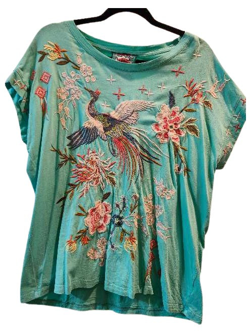 Ceretti Relaxed Tee - Sea Blue