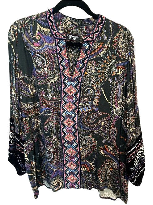 PARIS EFFORTLESS BLOUSE - MULTI