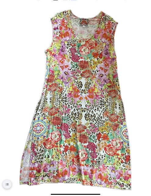 Wild Garden High Slit Knit Dress - Wild Garden