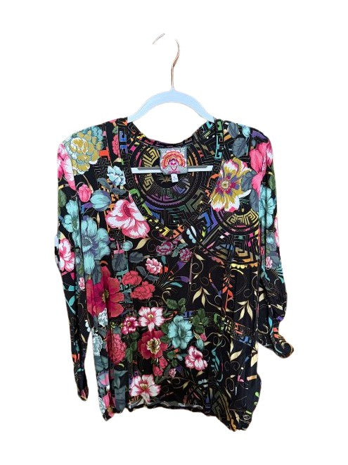 Marritt Favorite Long Sleeve V-Neck Tee - Multi