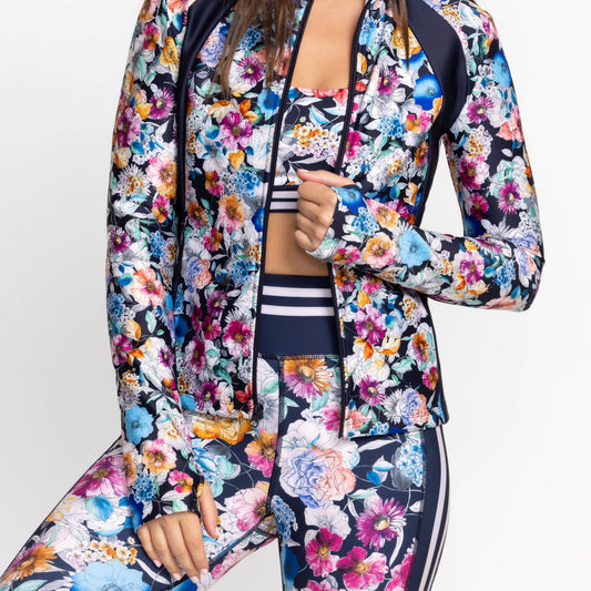 Fall Dance Fitted Athletic Jacket - Falldance