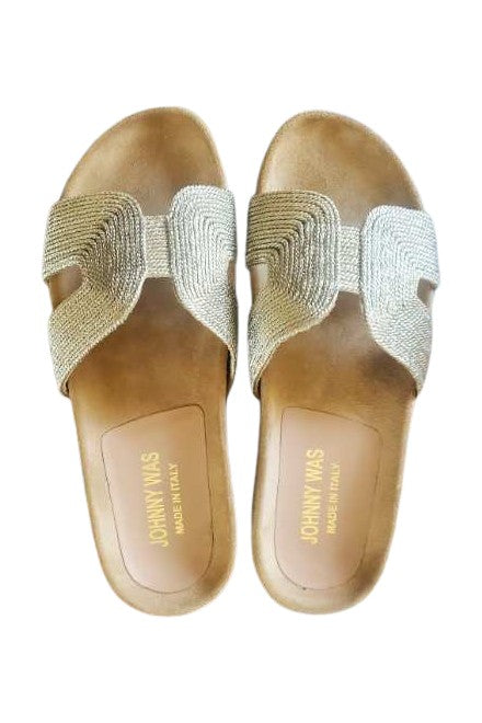 Metallic Rope Slide - Gold