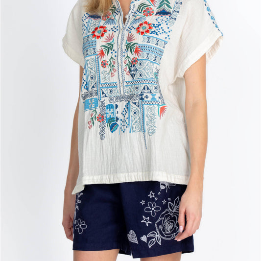 Chrisley Blouse - Natural