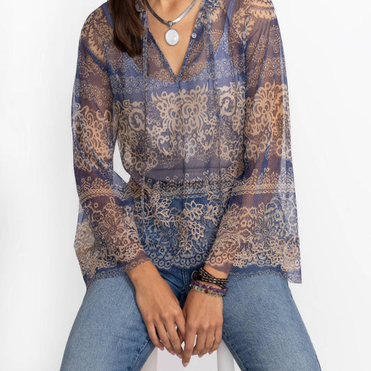 Mazzy Peasant Blouse - Francis