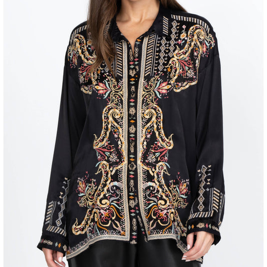 Tandit Blouse - Darkest Spruce