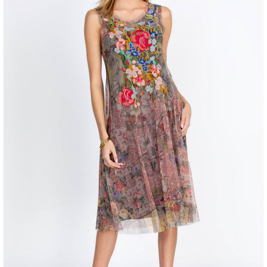 Drea Mesh Dress - Multi