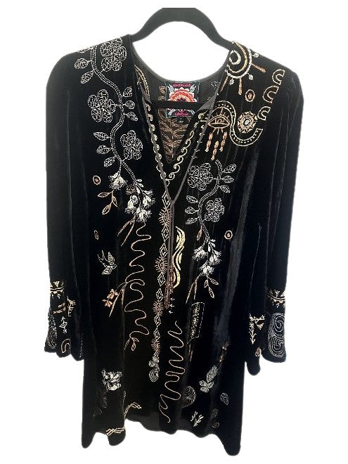 Kimono Sleeve Relaxed Dress - Black