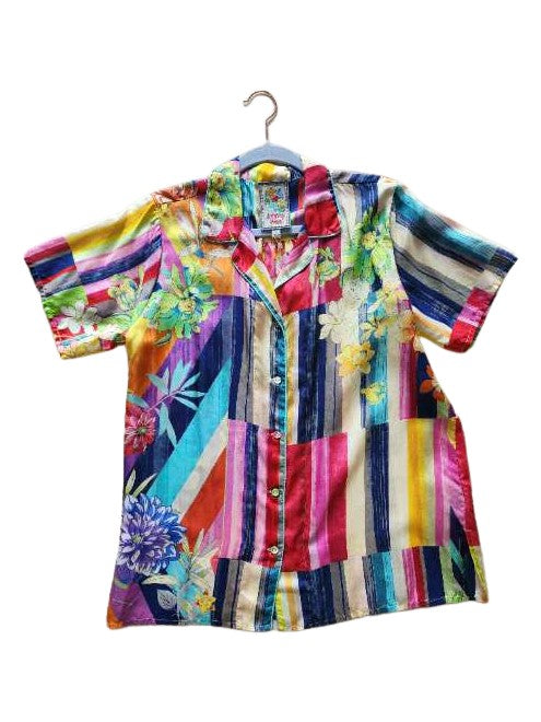 Summer Stripe Button Up - Summer Stripe