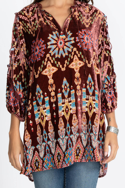 Geo Burnout Mali Tunic - Multi