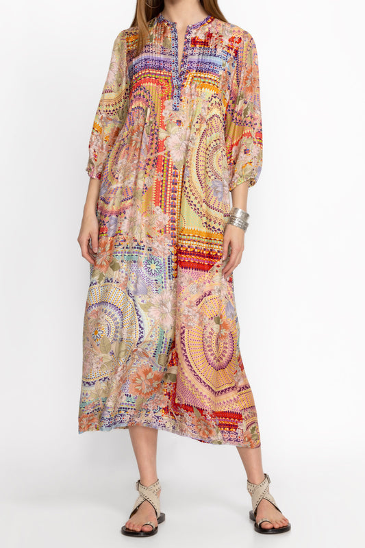 Garden Mosaic Tile Britta Dress - Gardenmosaic