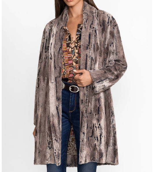 Foxy Faux Fur Jacket - Multi