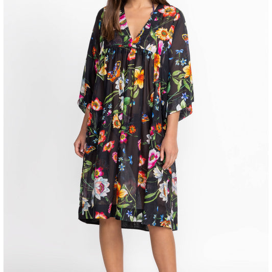 Ombre Garden Easy Cover-Up Dress - Ombre Garden