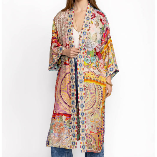 Tigres Et Fleurs Eliza Kimono - Tigres