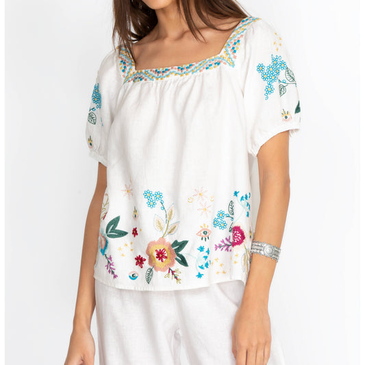 Martine Wander Top - White