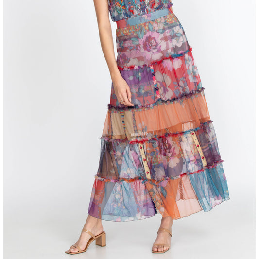 Nova Mesh Skirt - Saxhsi
