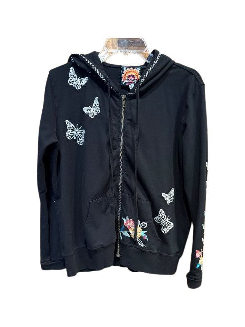 Manu Modern Zip Hoodie - BLACK