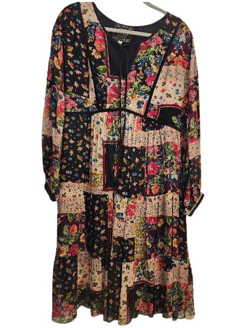 CRUCES MIDI DRESS - MULTI