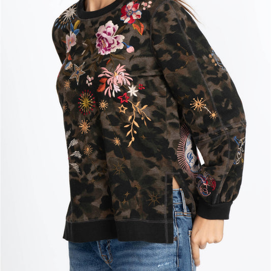 Celestin Side Slit Sweatshirt - Celestin