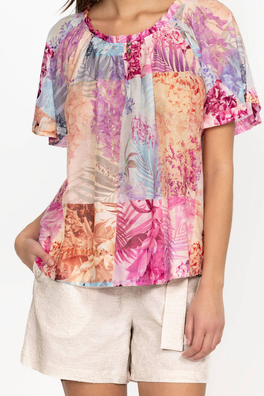 Esme Peasant Blouse - Bliss