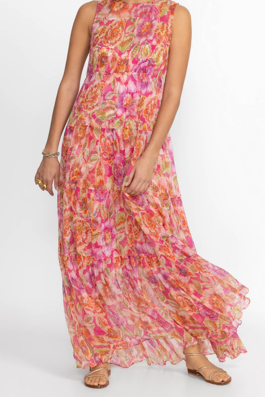 Loran Tiered Maxi Dress - Fabiola