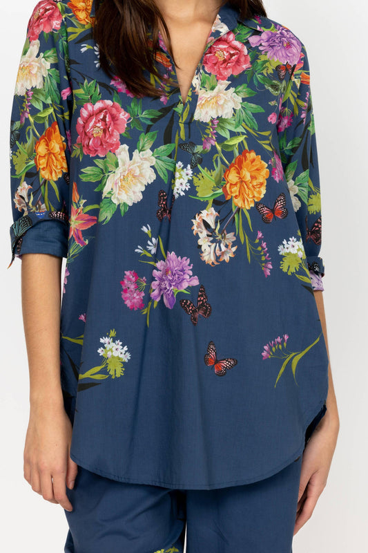 Panya Henley Popover Tunic - Panya