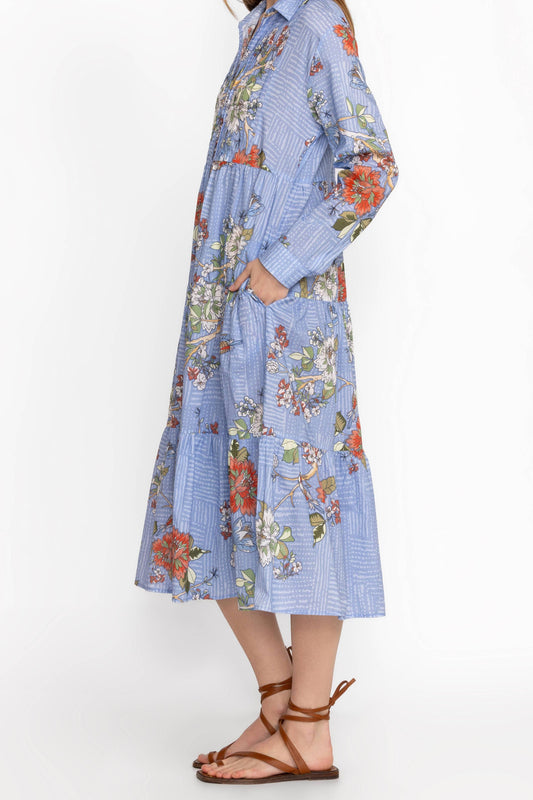 Mosaic Tiered Wanderer Dress - Mosaic