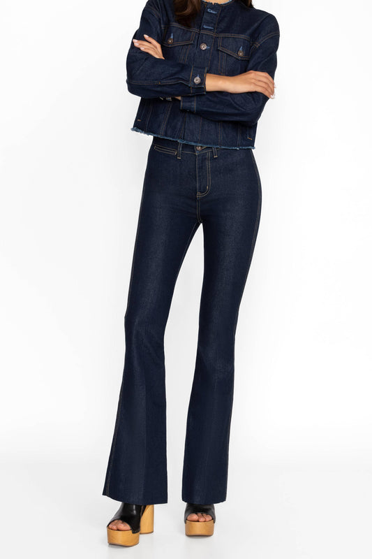Rue De La Flare Jean - Dark Wash